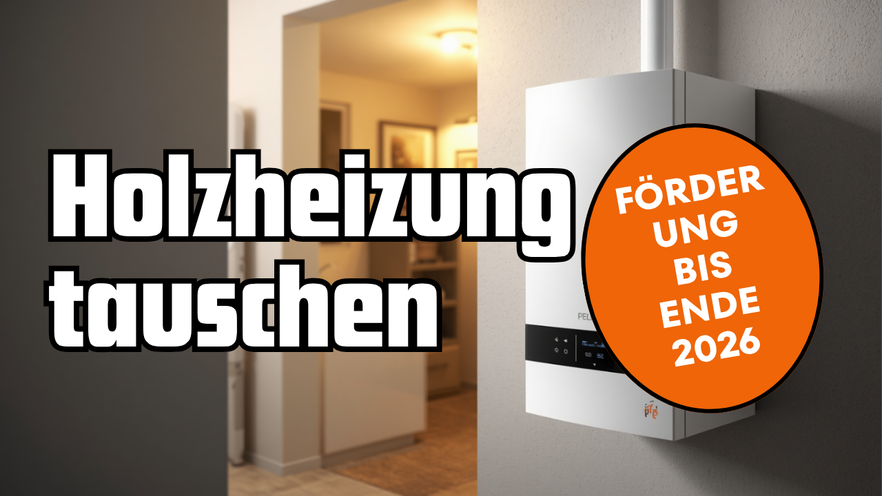 Holzheizung tauschen: Förderung nur bis Ende 2026