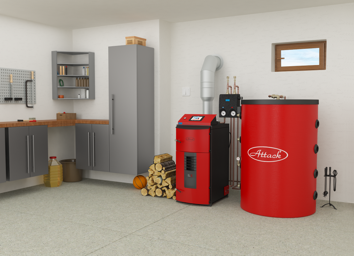 Pelletheizung Komplettset & Holzvergaser Komplettset