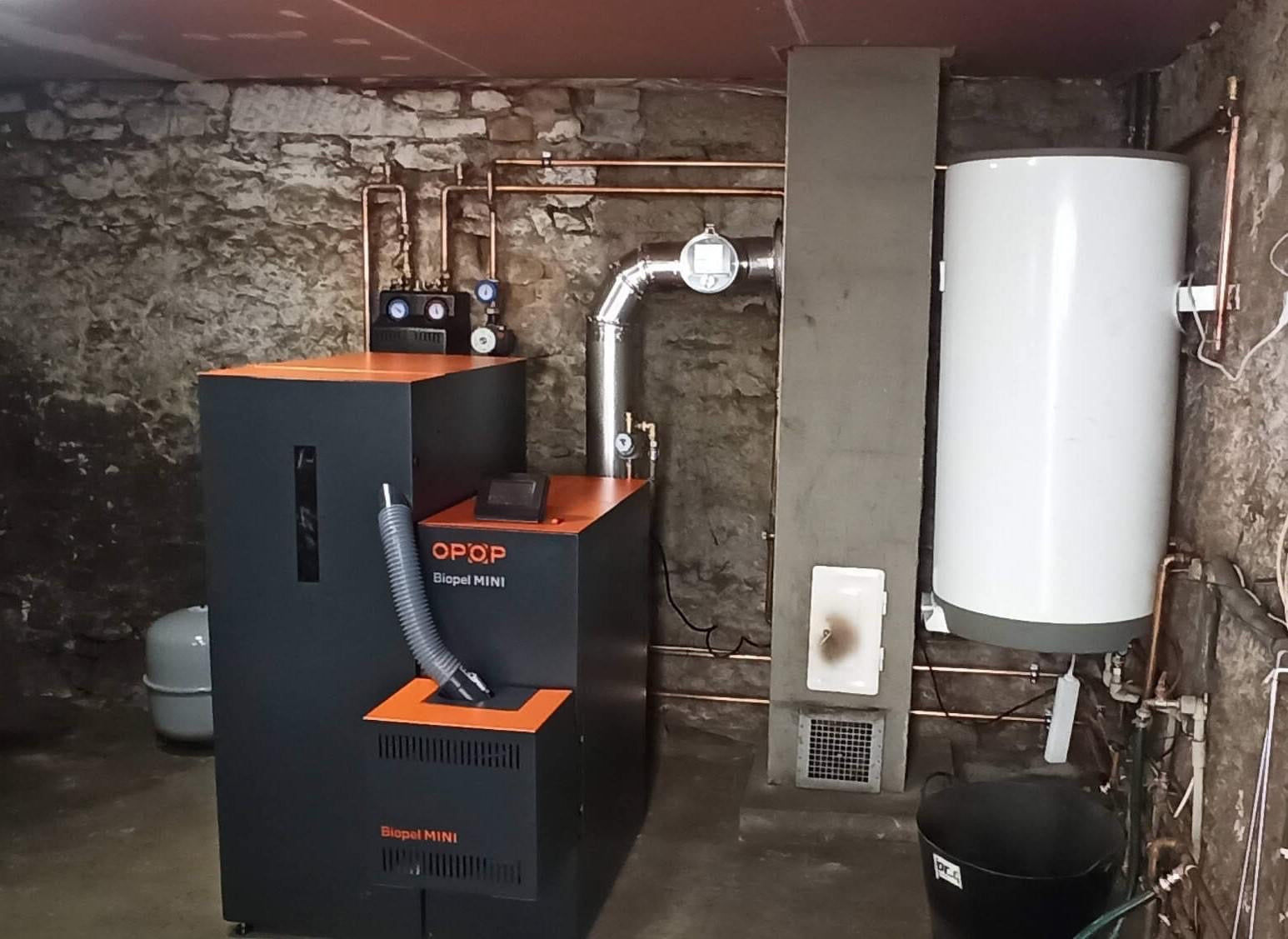 Pelletheizung Mini Biopel 11, 15, 21, 30 und 40 kW