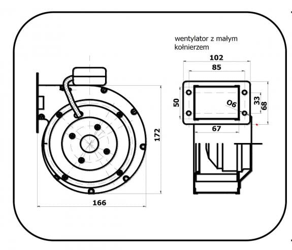Ventilator RV-12PM Orlan Super Holzvergaser - Cranp Kovo