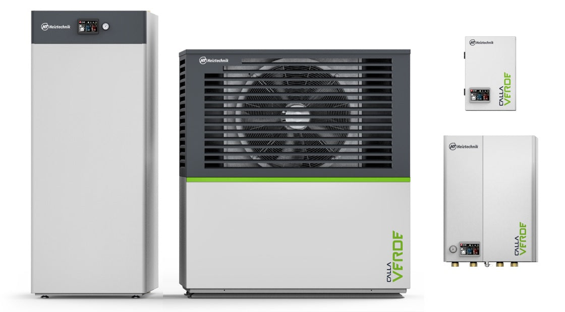 Wärmepumpe Calla Verde M 5 bis 20 kW bis 65°C. Monoblock