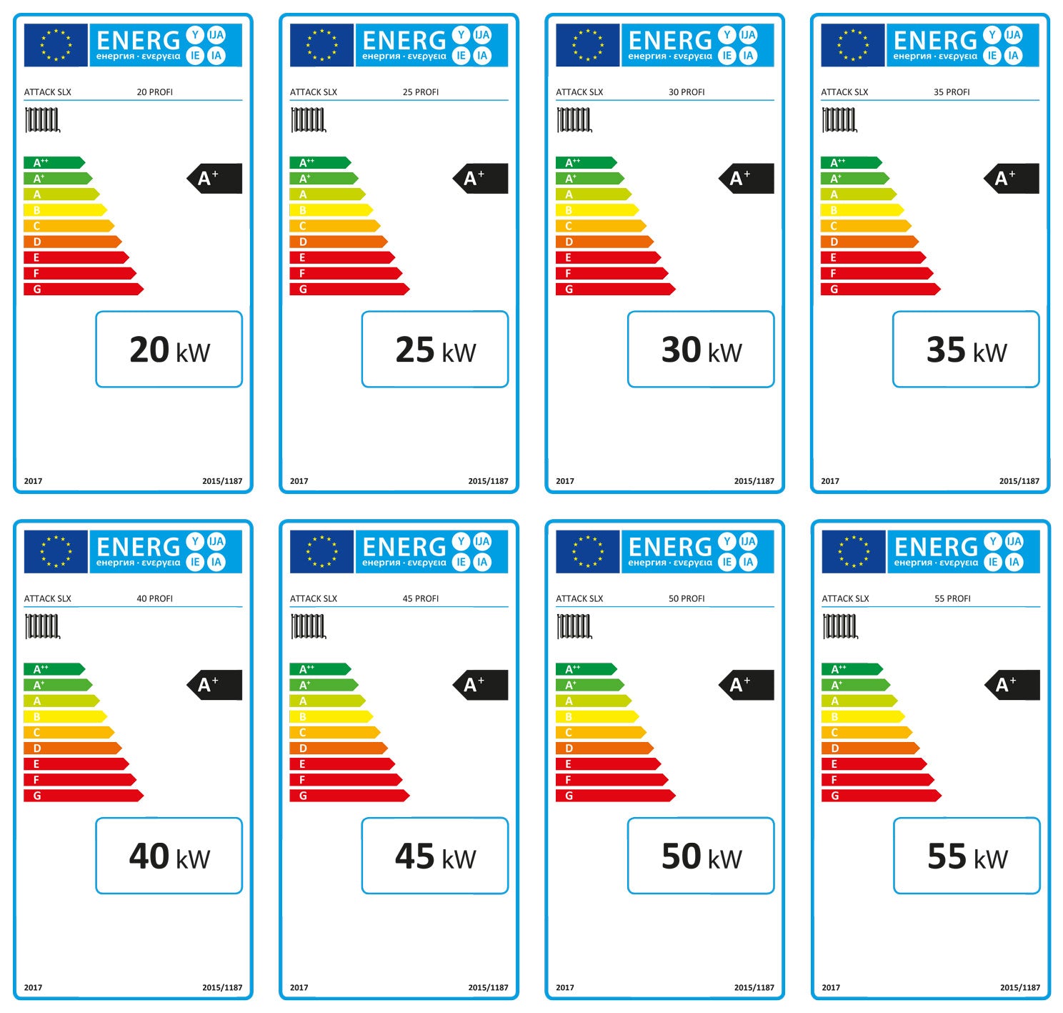 Holzvergaser Attack SLX Profi oder Lambda 20 bis 55 kW