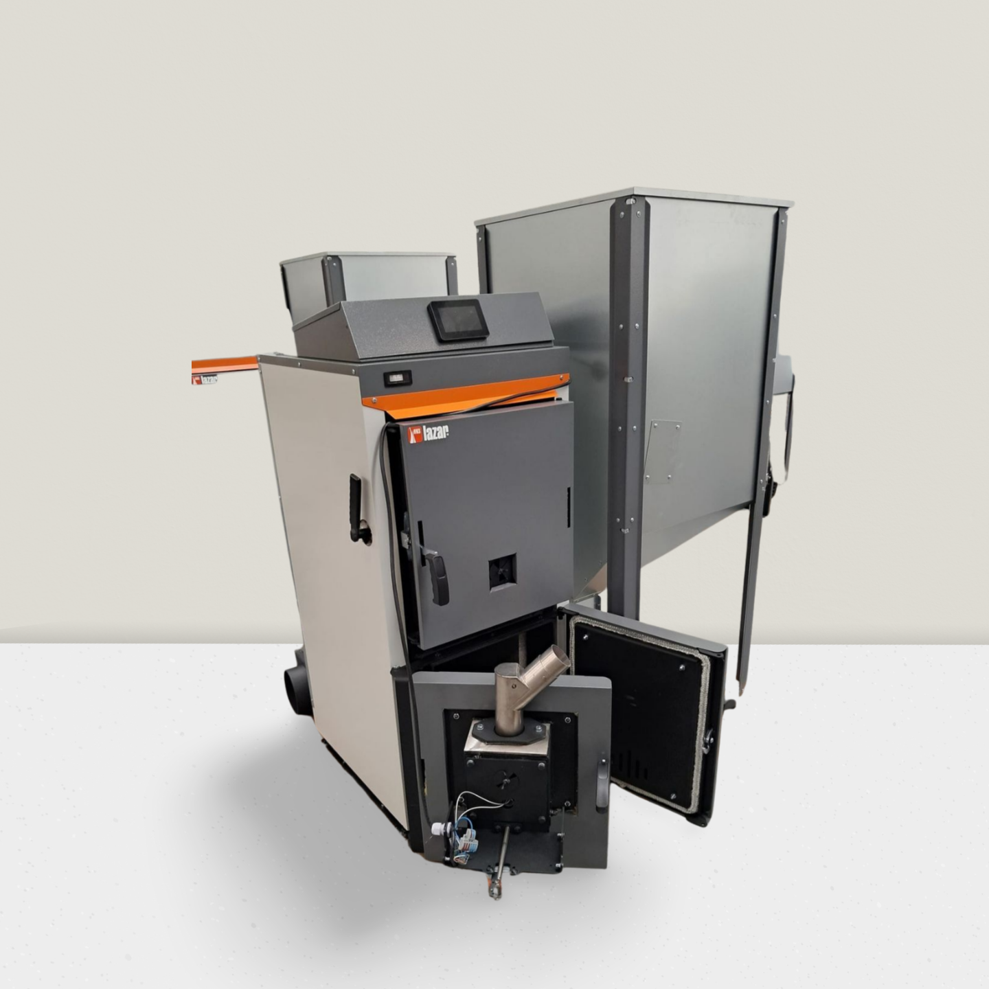 DSpell 20 Pelletkessel mit Zusatzrost für Holz