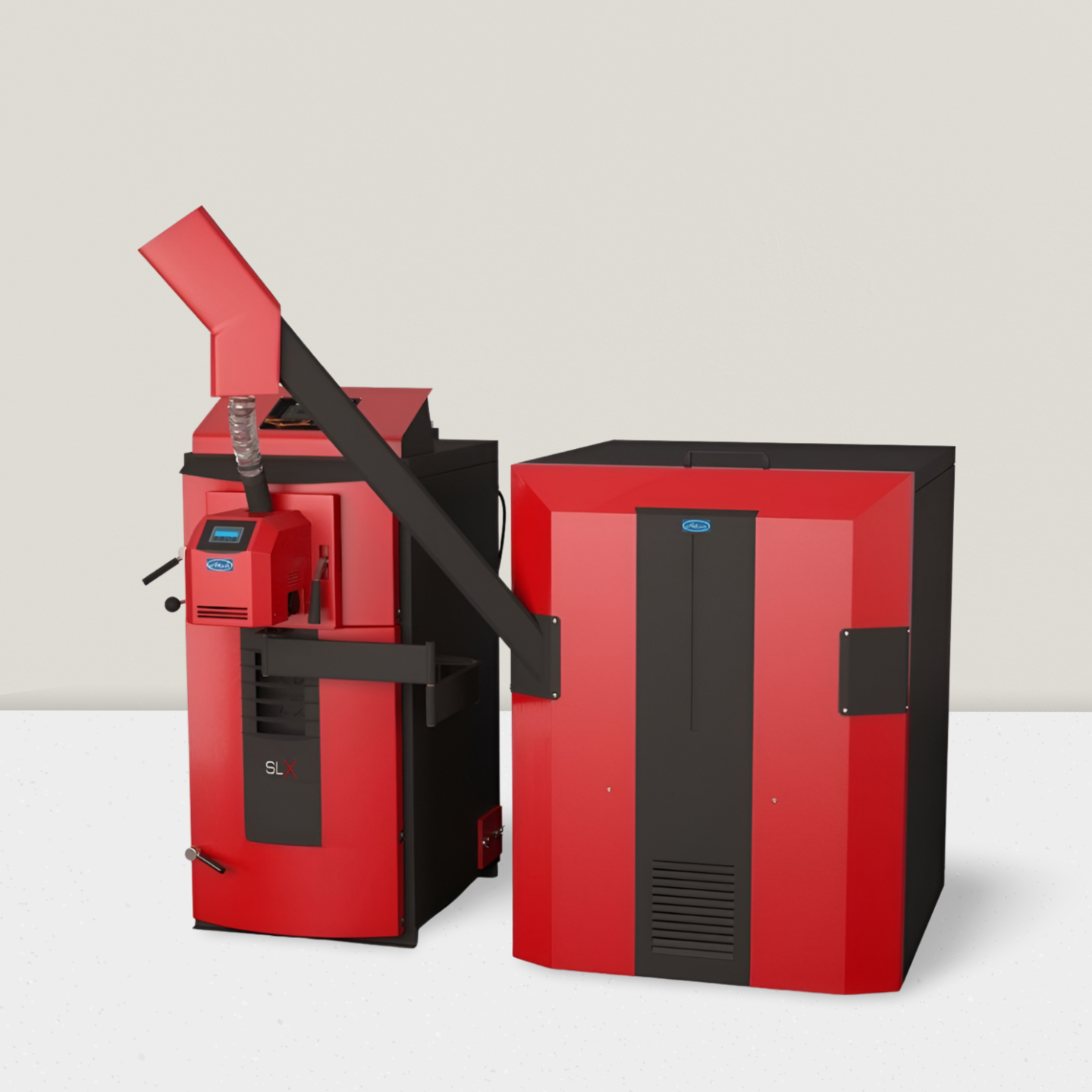 Kombikessel Attack SLX C 20 bis 35 kW - Pellets und Holz