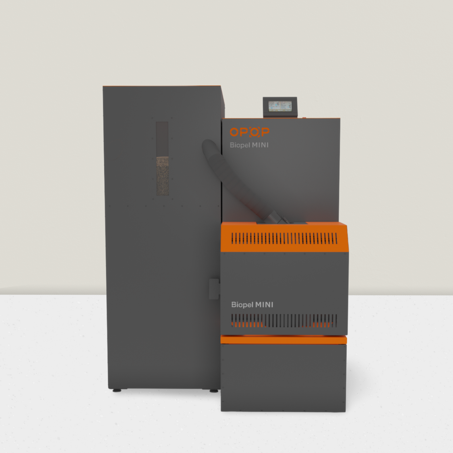 Pelletheizung Mini Biopel vom Hersteller OPOP aus Tschechien