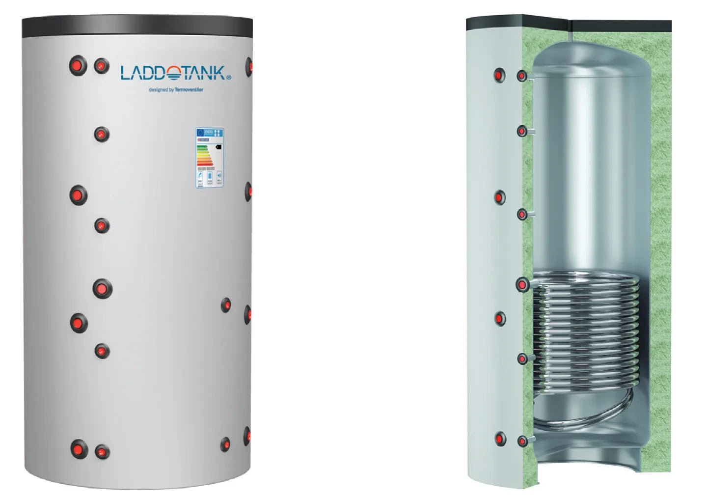 Pufferspeicher 500 bis 2000 Liter - Laddotank