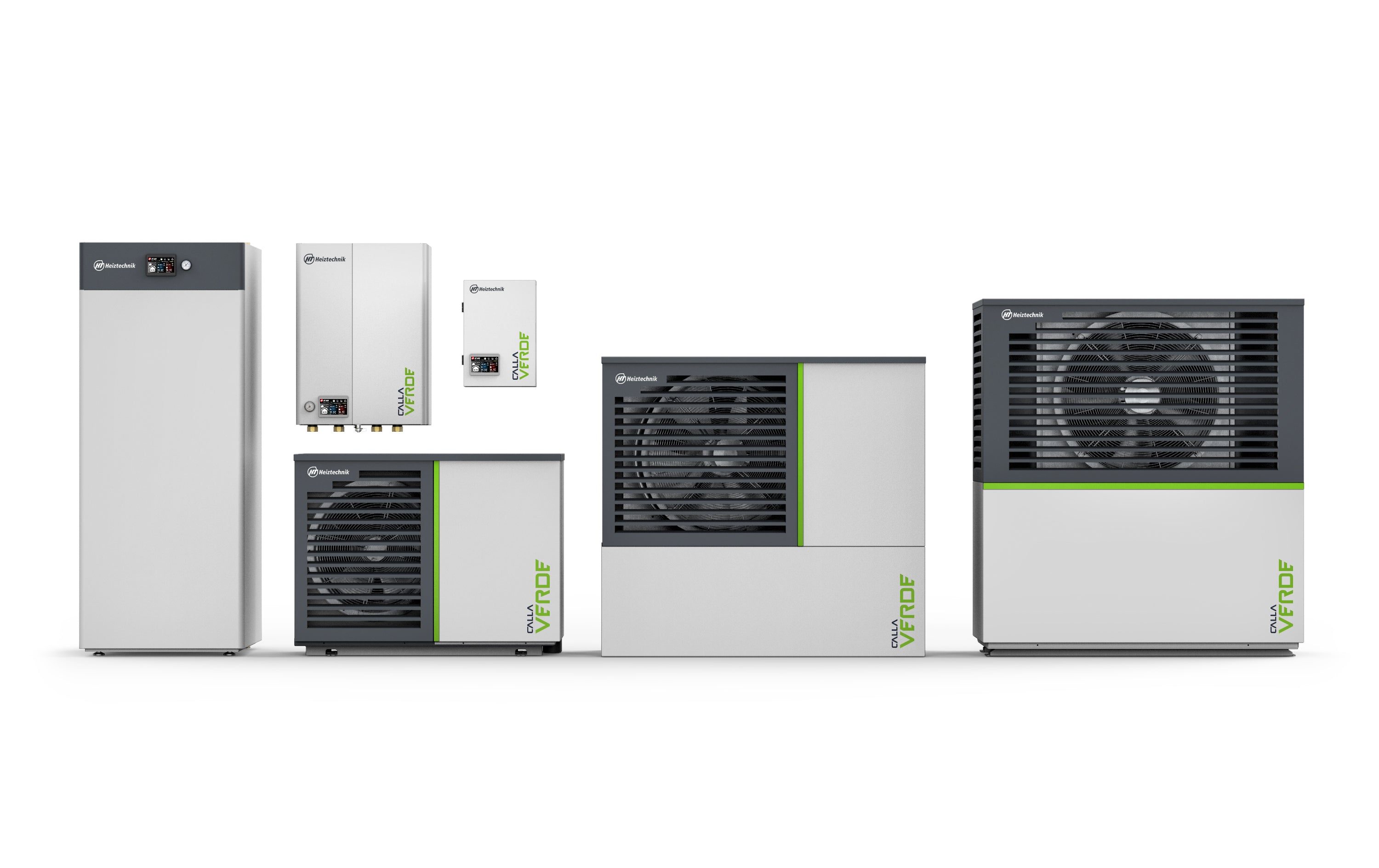 Wärmepumpe Calla Verde M 5 bis 20 kW bis 65°C. Monoblock