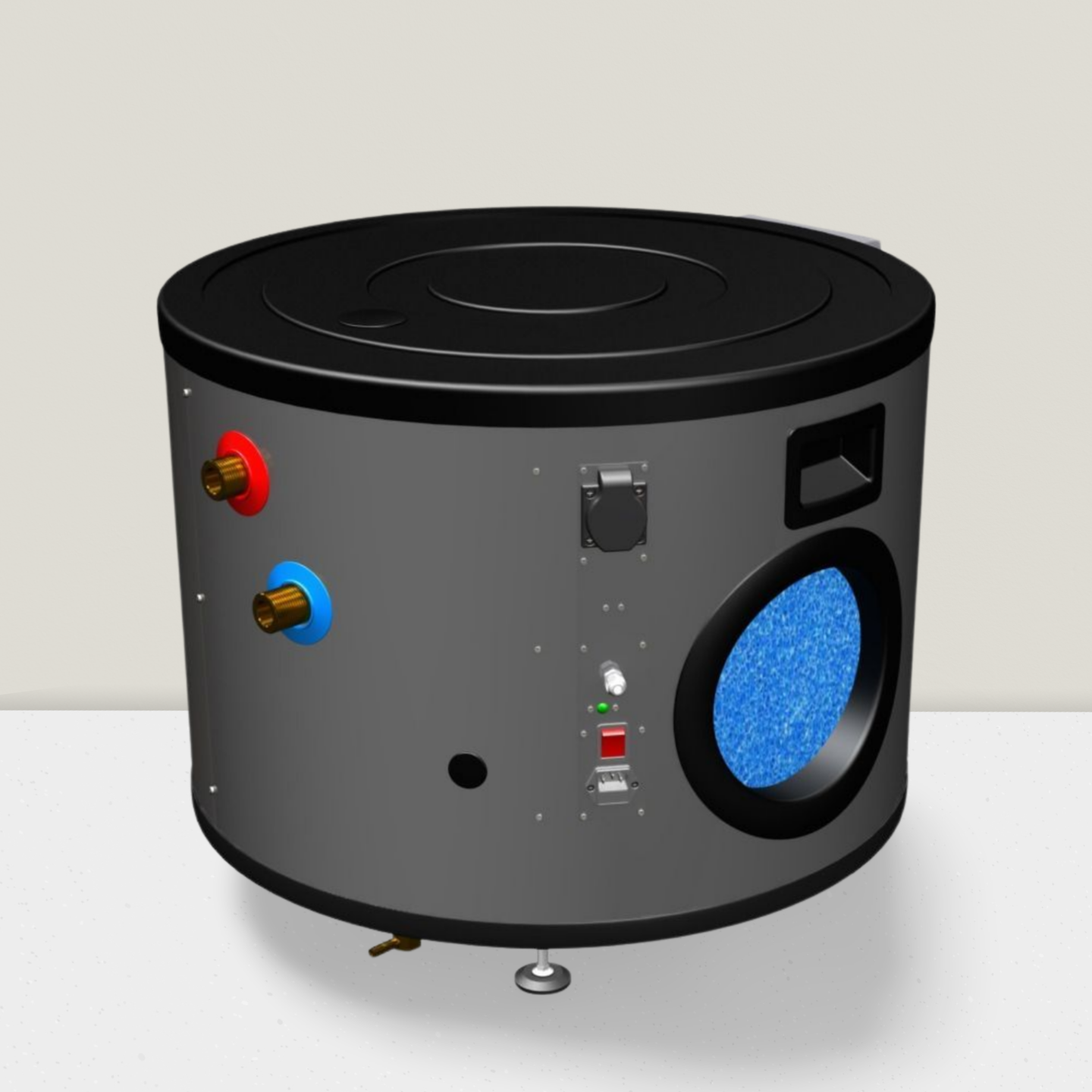 Brauchwasser Wärmepumpe Hergestellt in Polen von der Firma Elektromet