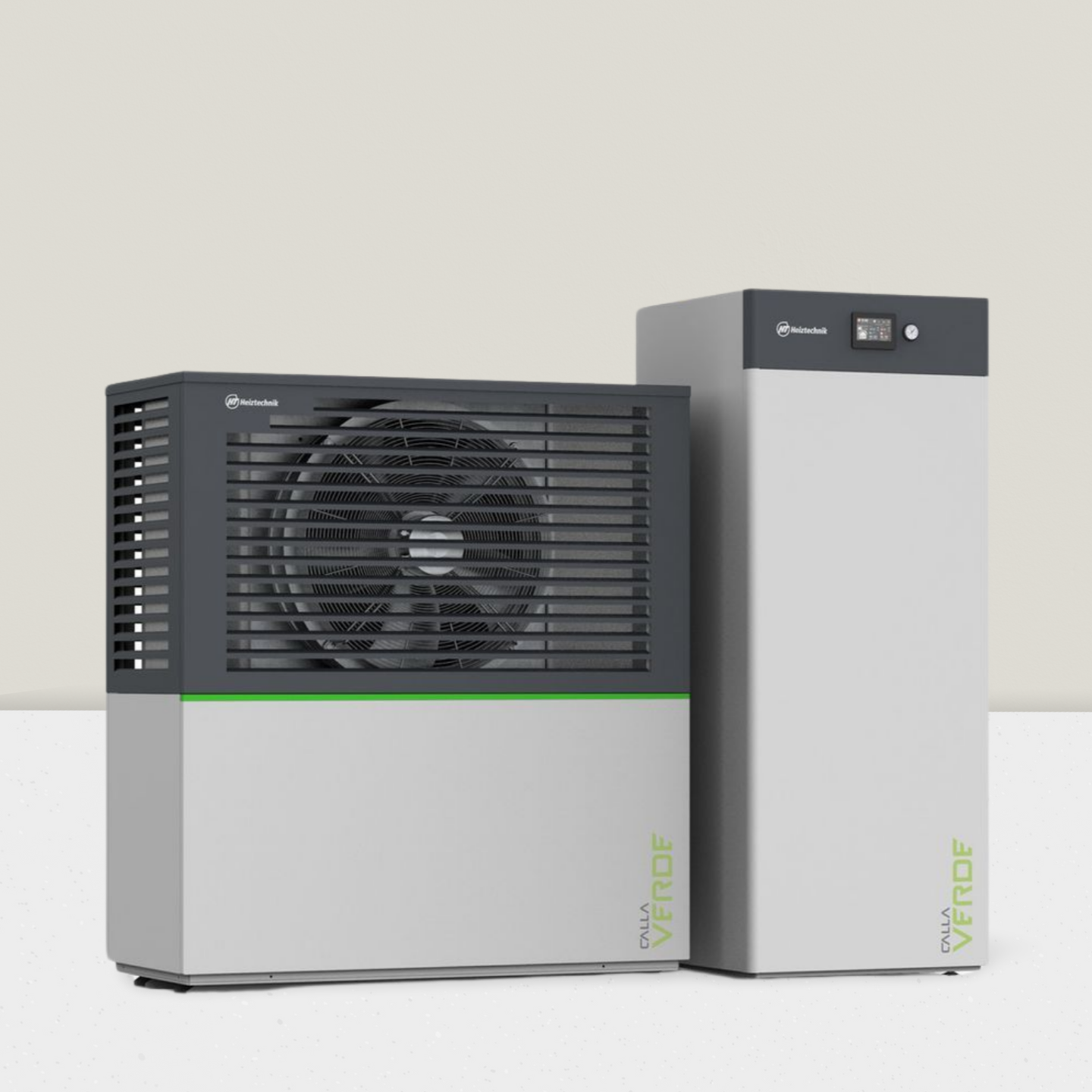 Wärmepumpe Calla Verde M 5 bis 20 kW bis 65°C. Monoblock