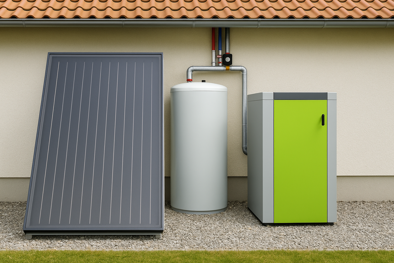 Pelletheizung & Solarthermie: Effizient heizen mit Bioheizer24