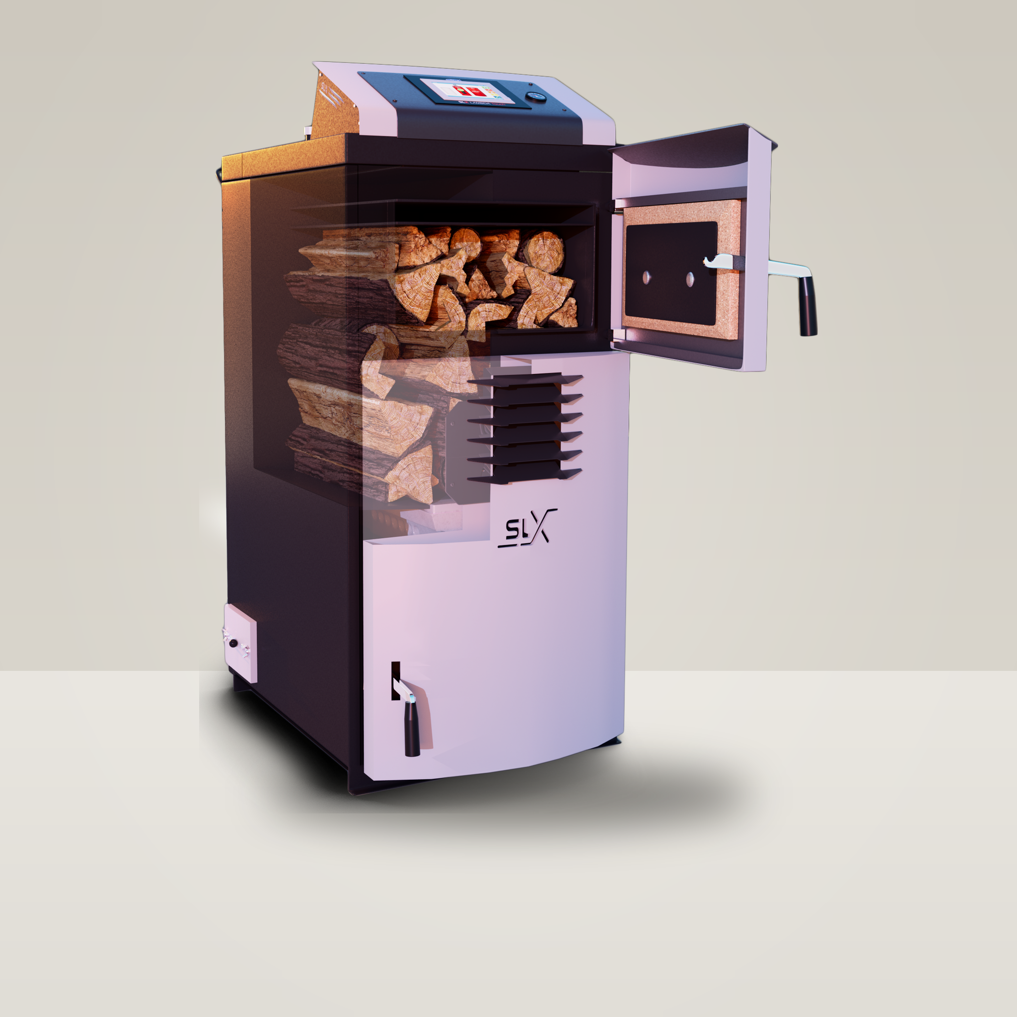 Holzvergaser Attack SLX Profi oder Lambda 20 bis 55 kW