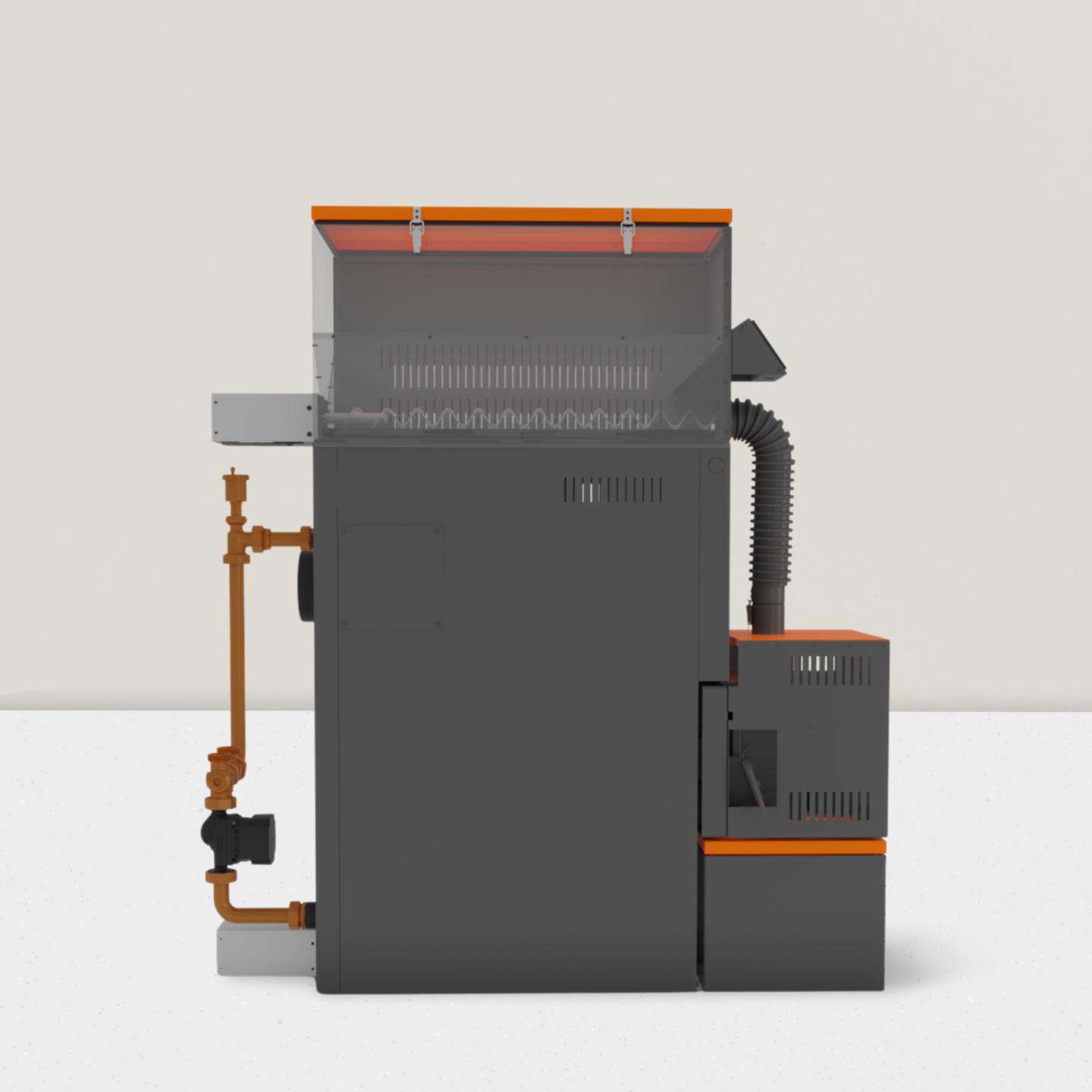 Tower Biopel Pellet Tank in der Top Version