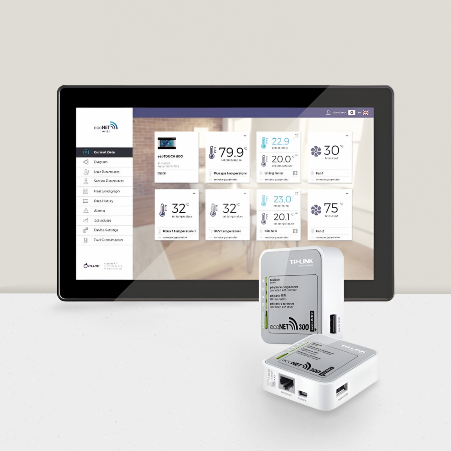 Internetmodul ecoNET300 - Smartfire HKS Lazar