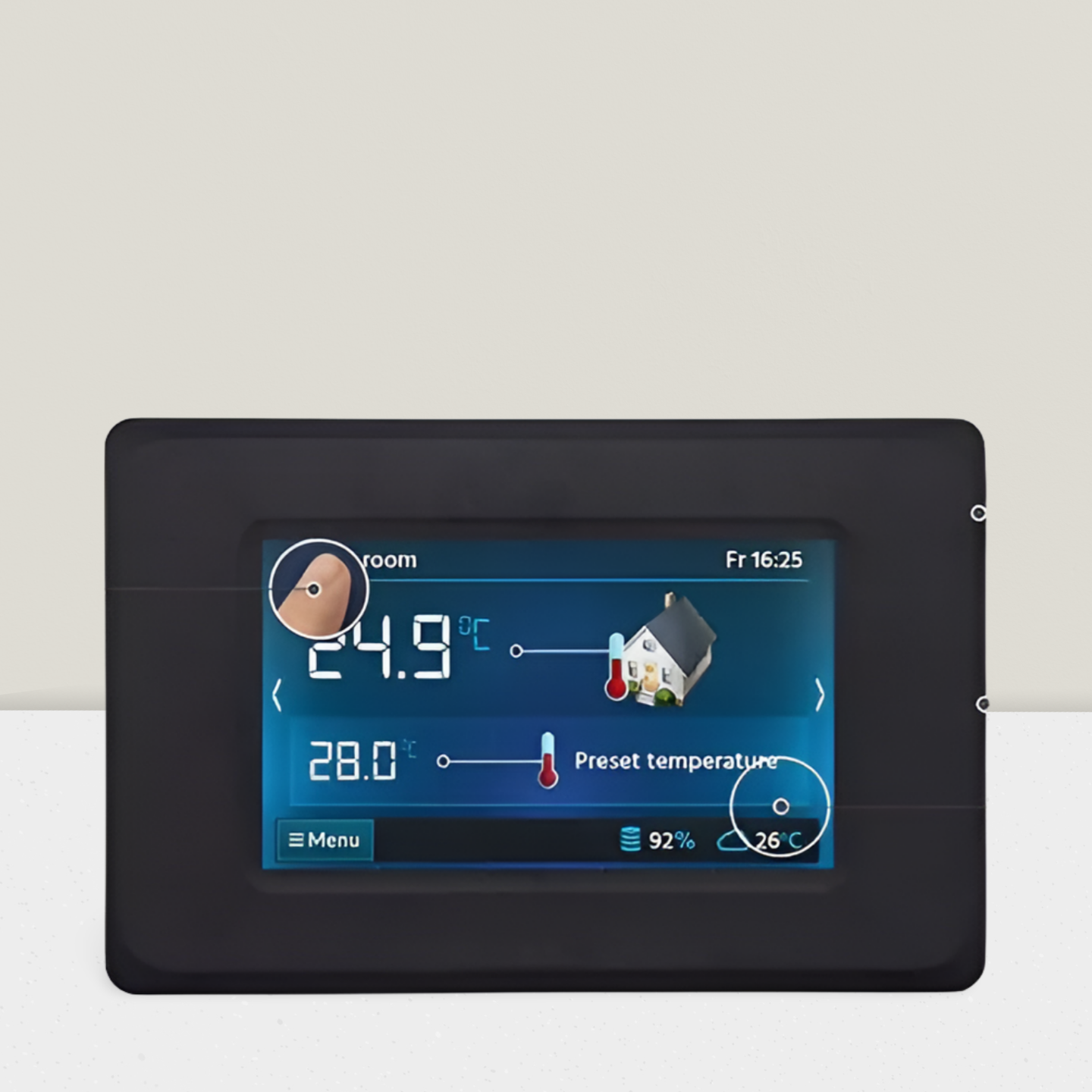 Touch-Screen-Display ecoMAX 810P Smartfire